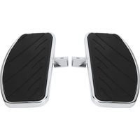 Repose-pieds de Remplacement pour VF250 VF750 1994 – 2013, 2 Pièces, Repose-pieds en Métal et en Caoutchouc, Conduite Confortable