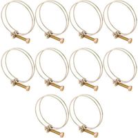 Collier de serrage à vis pour tuyau d'arrosage, fixation de plomberie (46 mm - 51 mm)