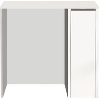 Meuble pour machine à laver en bois "Tera" - 93 x 60 x 88 cm - Blanc