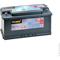 Batterie Démarrage 12V 100Ah 900A +D (353x175x190mm) (FA1000)