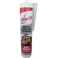 AUSSEN-ACRYLDICHTSTOFF 280ML VERITT WEISSE KARTUSCHE 061020