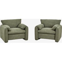 Pacco di 2 Poltrone imbottite Serra SKLUM