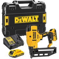 DeWALT Werkzeuge - 18V Akku-Nagler 32-64 mm, 2x Akku 2,0 Ah XR, Ladegerät DCN662D2