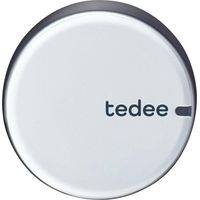 Tedee PRO cerradura inteligente acabado plateado diseño moderno