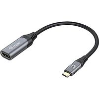 equip 133492 câble USB type-C vers HDMI noir gris 15 cm