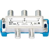 Wisi Verteiler 4f. 5-2400MHz, 11dB DM14A