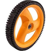 Roue arrière tondeuse Ø293mm 78 dents compatible Craftsman Partner Electrolux McCulloch M53-190 DWA 961410164