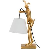 Lampe de table support lapin cm 26x16x47