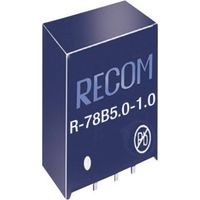 Convertisseur CC/CC pour circuits imprimés RECOM R-78B5.0-1.0 Nbr. de sorties: 1 x 5 V/DC 1 A 5 W 1 pc(s) Q31041