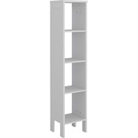 Étagère pour enfants Ajaton, Blanc, 35.2 x 159.5 cm, Vitalispa