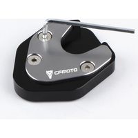 (Titane) Compatible avec les motos CFMOTO 250SR, NK250, NK 250, CF250-6 et CF250. Béquille latérale CNC, extension et support. Agrandit la puissance maximale.