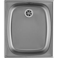 Alveus Basic - Lavello 38x44 cm, scarico 6 cm, acciaio inox 1008694