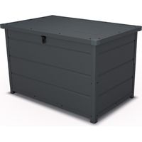 Coffre de jardin résine anthracite 350 L