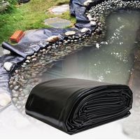 Bassin pour Poisson Exterieur 6x9.5m epdm toiture Grand Bassin à Poissons, Résistant aux déchirures Facile à Plier inodore, sans Fuite, bache agricole fontaines pour Bassin d'agrément