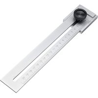 0-200mm Marking Gauge for Woodworking and Carbon Steel Measuring Gauging Tool 0.1mm (200mm)