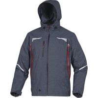 PARKA DELTA PLUS 3 IN 1 MIT ABNEHMBARER SOFTSHELL-JACKE POLYAMID /POLYESTER BESCHICHTET GRAU -EOLEGR0 58/60 (2XL) 58/60 (2XL)