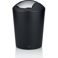Bote de basura de 1,7 L negro - Marta - Kela