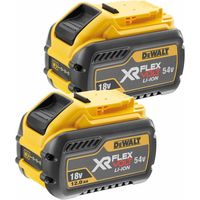 DeWalt Flexvolt Akku-Set DCB548Y2-XJ 18 V = 12 Ah 54 V = 4 Ah 216 Wh