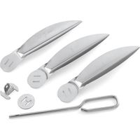 systèmes de Nettoyage One Touch de 57 cm, compatibles avec Les pièces de Barbecue Weber, 7444 Weber Kettle Barbecues