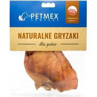 Friandise délicate et naturelle à mâcher pour chiens Petmex Oreille de porc 1 pièce.