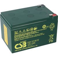CSB EVH12140F2 Blei Akku 12V 14Ah Zyklenfest Faston F2