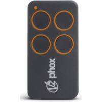 V2 – Télécommande 4 canaux 868 MHz – Contrôle motorisation – Fonction auto-apprentissage – Compatible avec systèmes d'ouverture - PHOX 4 C