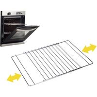 Grille Four Extensible Chromée Adaptabilité, Robustesse, Nettoyage Facile - Sauvic