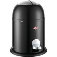 Wesco Mini Master cubo de basura negro mate 6 litros