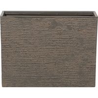 Blumenkübel EDESSA 60 cm Dunkelbraun