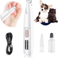 Pedicure Trimmer - Electric - Waterproof - LED Illuminated - For Dogs And Cats - 1 Piece