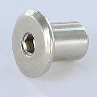 Combifix Ecrou relieur Tête plate Diamètre de tête: 15 Diamètre du corps 9 Longueur sous tête 15 M6 Clé de 4 HC4-2000 pièces