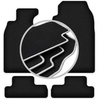 Tapis de voiture CARLUX-SILVER pour : Mini Cooper R52 Cabrio (2004-2008)