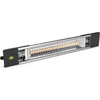 MO-EL PETALO 728CP 1800 W Lampada Riscaldatore Infrarossi Tecnologia Carbonio