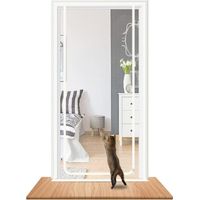 Schutzgitter, verstärkter Stahl, Isoliergitter, Hunde-/Katzen-Schiebetür zum Balkon