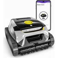 Robot piscine sans fil Zodiac Freedom Lite – Autonomie 2,5h – Filtration double niveau 3/180 microns – Compatible piscines jusqu’à 15x5m