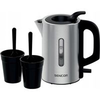 Sencor SWK 170SS Elektrischer Wasserkocher 0,5 Liter Silber