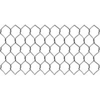 Rolle 50 m, dreifach gedrehtes Netz 19 x 0,6 mm, 80 cm