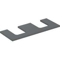 Geberit ONE placa de lavabo, doble recorte, para lavabo de