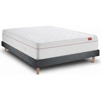 Conjunto Sommier com Colchão - Deluxe Ortopédico e Milano Anthracite