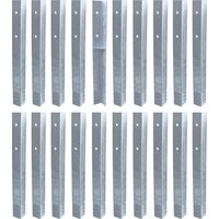 Fatmoose SolidRoot ancrage d angle pour aire de jeu 20 pièces