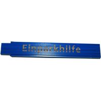 Zollstock Einparkhilfe 2 m blau Zollstock