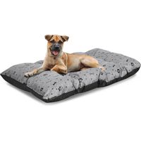 Hundebett PRESTIGE Kissen 100x70 cm wasserdicht Knochenschwarz