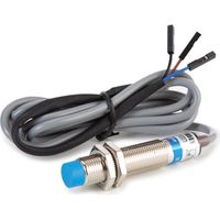 Whadda Annäherungssensor, induktiv, 6-36 VDC, berührungslos, Reichweite 4mm, weiß