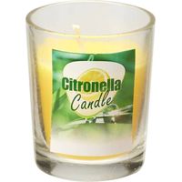 CANDELA ALLA CITRONELLA cm 5 x 6