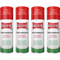 Spray huile universelle BALLISTOL, 200 ml, 4 pièces