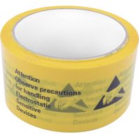 Quadrios Nastro adesivo ESD 1 pz. Giallo, Nero (L x L) 50 m x 48 mm