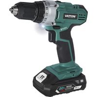 Vatton 20-V-Schraubendreher-Bohrmaschine, 1 Batterie 2,0 Ah
