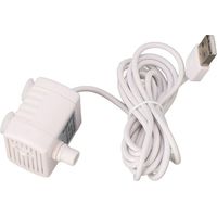 Pompe de fontaine d'eau pour animaux de compagnie, silencieuse, avec moteur sans balais, alimentée par USB, DC 5V, Mini pompe de distribution d'eau pour chat, pour réservoir de poissons, hydroponique