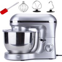 Kitchen Move – Robot pâtissier multifonction 5.5L 1500W – Moteur à mouvement planétaire – 6 vitesses + pulse – BAT1518N