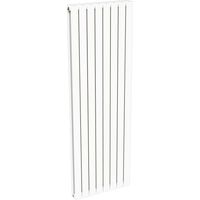 Radiateur NYTIA double lame vertical 1800x604 Blanc